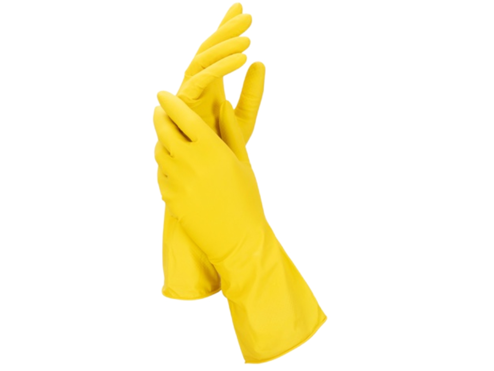 Rękawice Latex M Yellow Mercator Gospod. Bezp.TXT